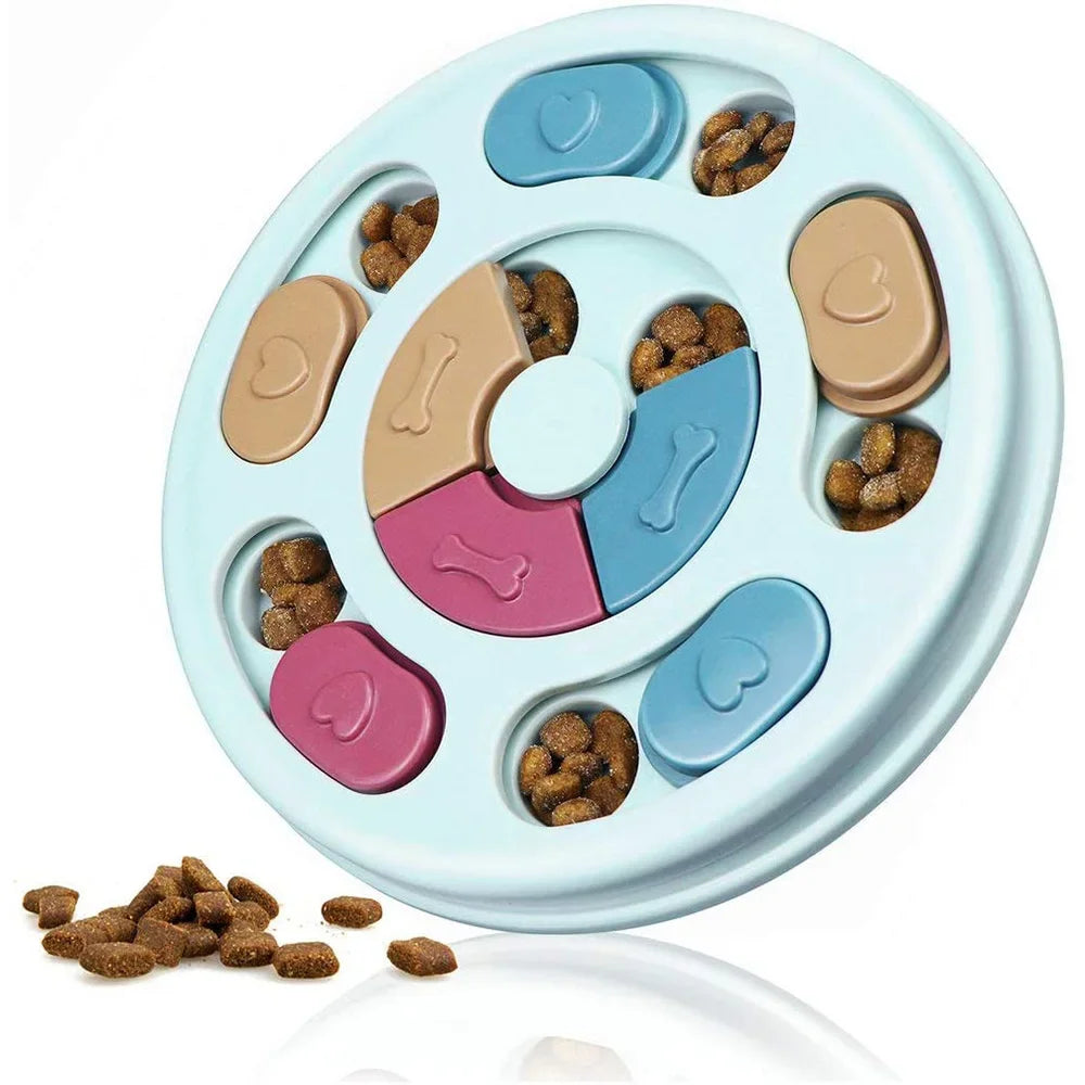 Interactive Dog Puzzle Toy & Slow Feeder – Boost Your Pet's IQ with this Non-Slip Food Dispenser