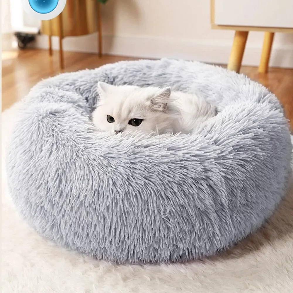 Ultimate Comfort Cat Bed – Luxurious Plush Nest for Cats & Dogs, Soft and Warm for Perfect Sleep