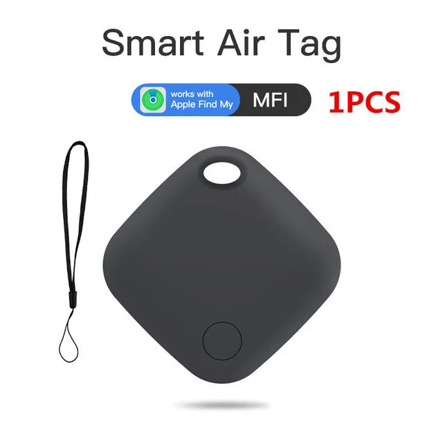 Mini GPS Smart Tracker | Bluetooth Air Tag for Kids, Pets, and Vehicles | Apple iOS Compatible Find My App Locator