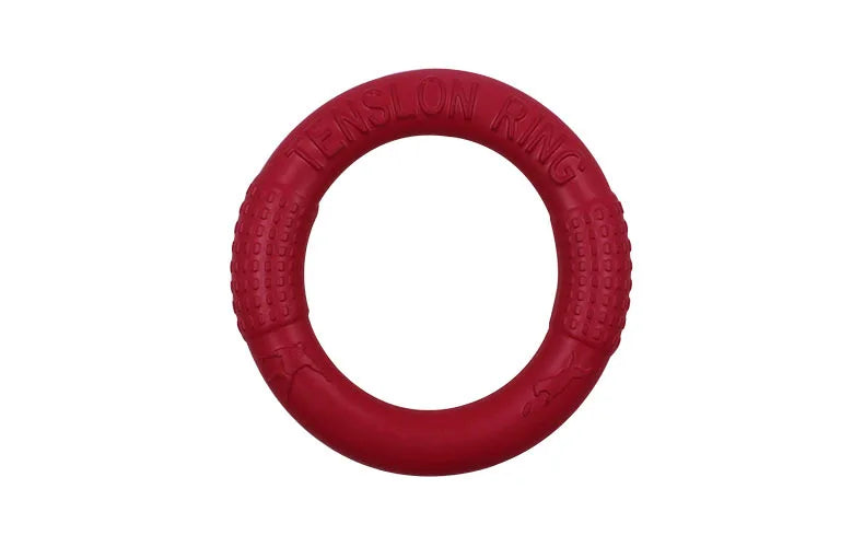 Durable Dog Flying Disk & Training Ring – Interactive, Anti-Bite, Floating Toy for Aggressive Chewers