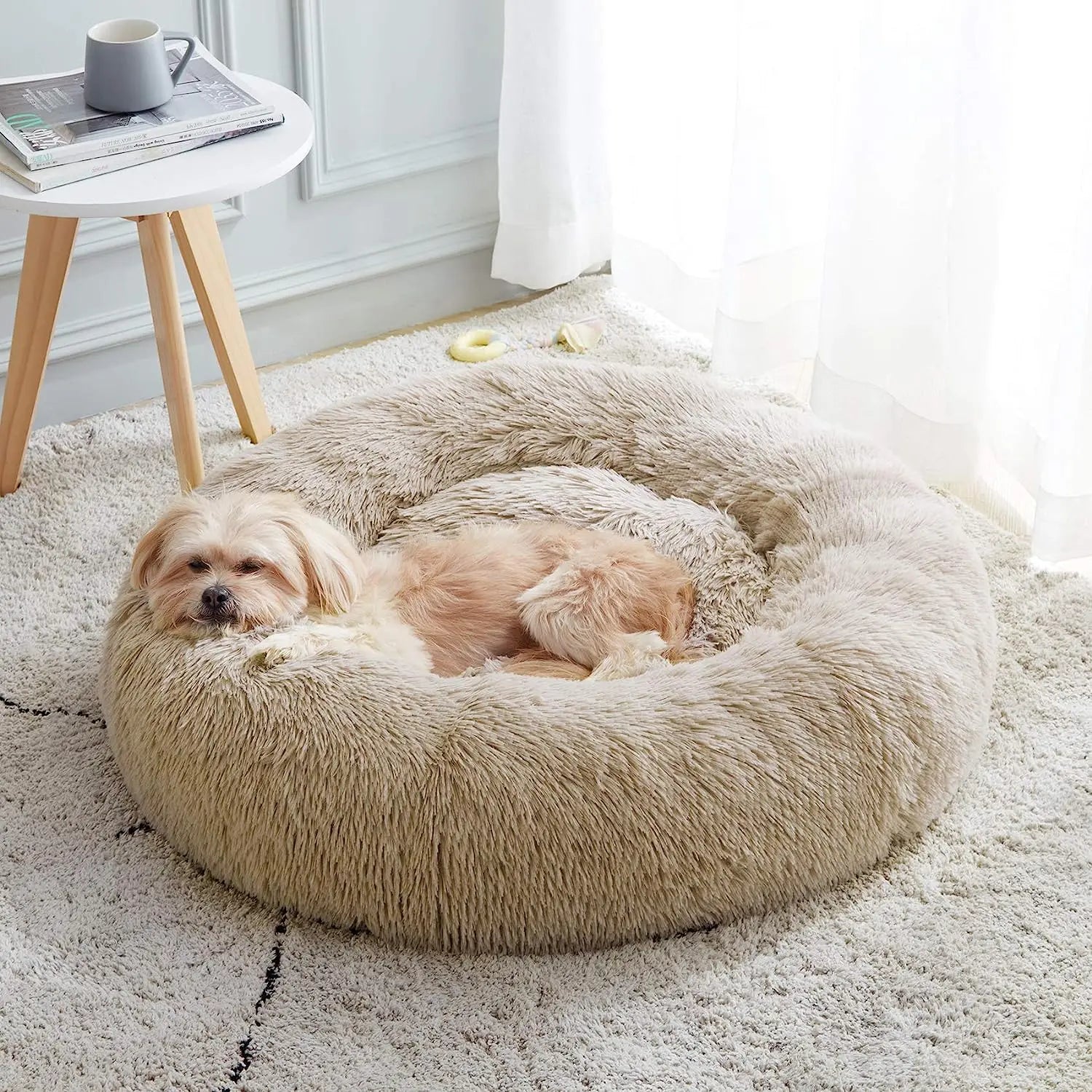 Ultimate Comfort Cat Bed – Luxurious Plush Nest for Cats & Dogs, Soft and Warm for Perfect Sleep