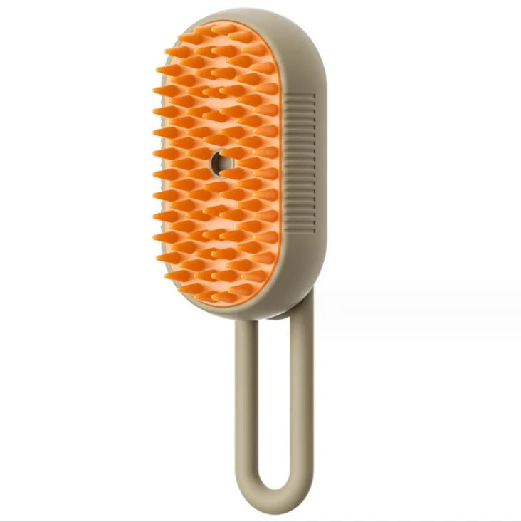 Electric Pet Spray Comb for Cats and Dogs – Hair Removal and Anti-Flying Massage Brush with One-Key Spray