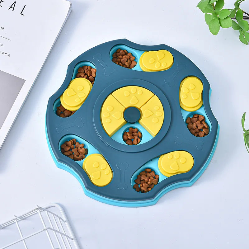 Interactive Dog Puzzle Toy & Slow Feeder – Boost Your Pet's IQ with this Non-Slip Food Dispenser