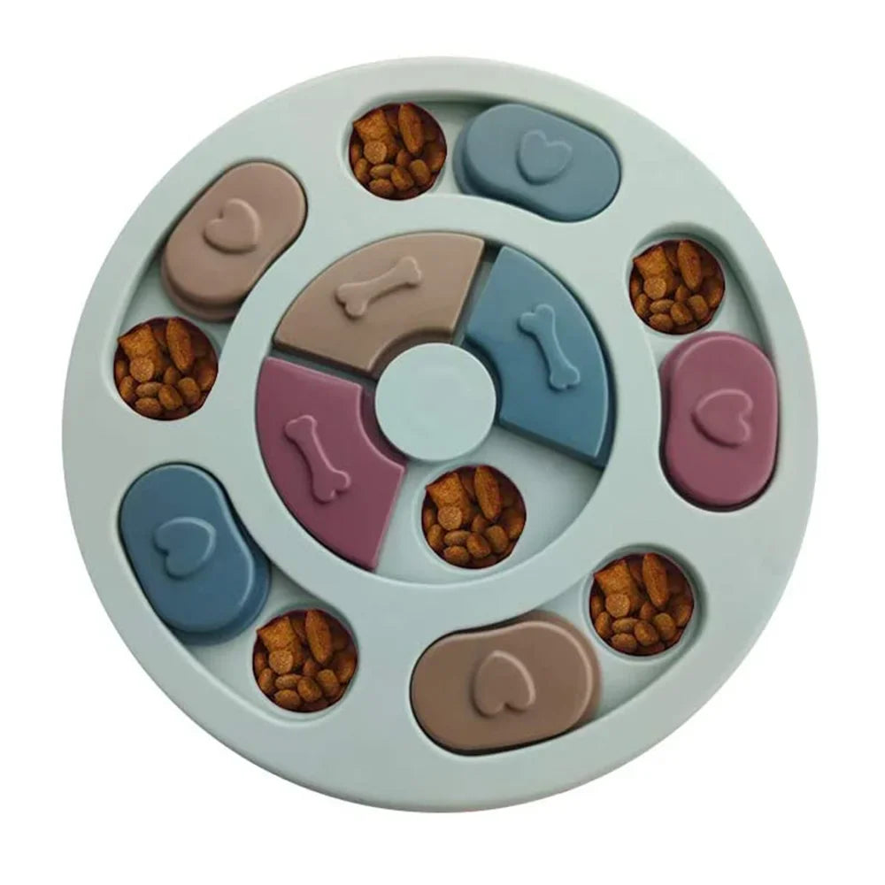 Interactive Dog Puzzle Toy & Slow Feeder – Boost Your Pet's IQ with this Non-Slip Food Dispenser