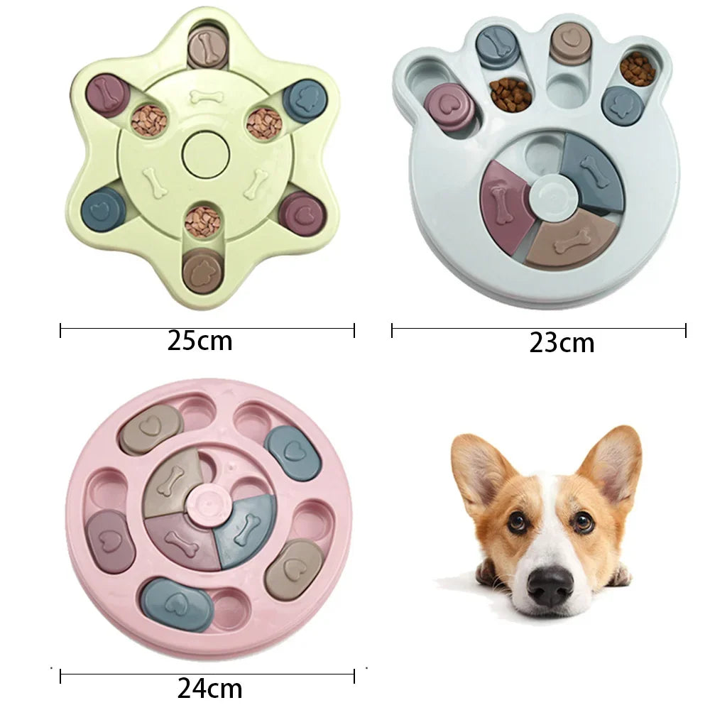 Interactive Dog Puzzle Toy & Slow Feeder – Boost Your Pet's IQ with this Non-Slip Food Dispenser